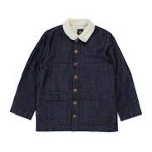 NEVER WORN Ilana Kohn Sherpa Charles Jacket, Darkest Denim - XL